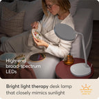 Lumie Task Highly Adjustable Bright Light Therapy LED