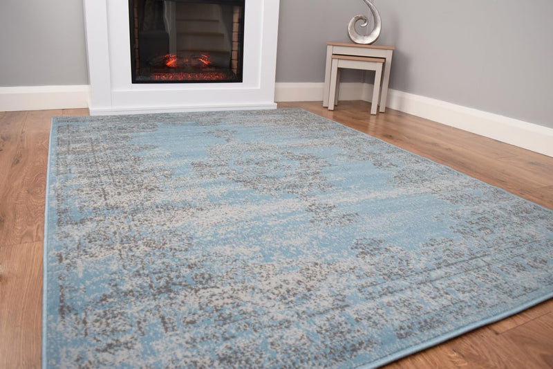 Luna Collection Living Room Rug and Hallway Runner