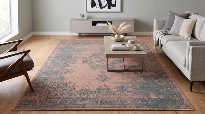 Luna Collection Living Room Rug and Hallway Runner