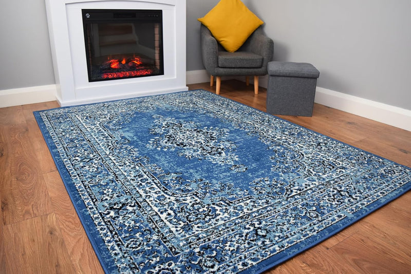 Luna Collection Living Room Rug and Hallway Runner