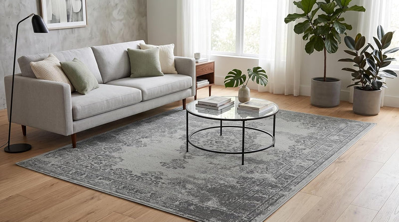 Luna Collection Living Room Rug and Hallway Runner