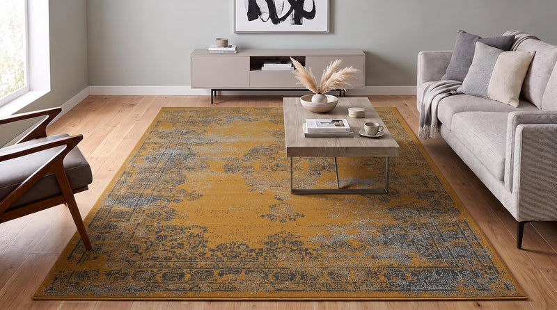 Luna Collection Living Room Rug and Hallway Runner