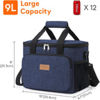 Lunch Bag 9L 12 Can Insulated Box Soft