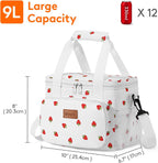 Lunch Bag 9L 12 Can Insulated Box Soft