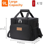 Lunch Bag 9L 12 Can Insulated Box Soft
