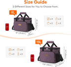 Lunch Bag 9L 12 Can Insulated Box Soft