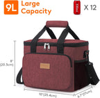 Lunch Bag 9L 12 Can Insulated Box Soft