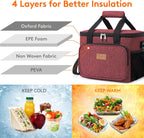 Lunch Bag 9L 12 Can Insulated Box Soft