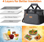 Lunch Bag 9L 12 Can Insulated Box Soft
