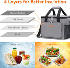 Lunch Bag 9L 12 Can Insulated Box Soft
