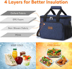 Lunch Bag 9L 12 Can Insulated Box Soft