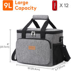 Lunch Bag 9L 12 Can Insulated Box Soft