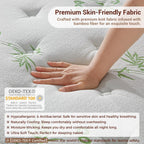 Luxe Pillow Top Mattress Orthopaedic Hybrid 7-Zone Pocket