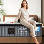 Luxe Pillow Top Mattress Orthopaedic Hybrid 7-Zone Pocket
