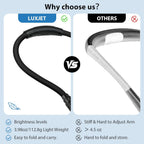 Luxjet LED Hug Light Rechargeable Neck Book Lights