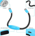 Luxjet LED Hug Light Rechargeable Neck Book Lights
