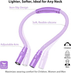 Luxjet LED Hug Light Rechargeable Neck Book Lights
