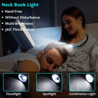 Luxjet LED Hug Light Rechargeable Neck Book Lights