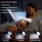 Luxjet LED Hug Light Rechargeable Neck Book Lights