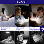 Luxjet LED Hug Light Rechargeable Neck Book Lights