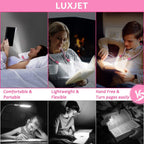 Luxjet LED Hug Light Rechargeable Neck Book Lights