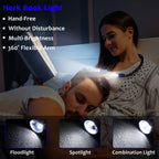 Luxjet LED Hug Light Rechargeable Neck Book Lights