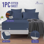 Luxurious Cotton King Size Fitted Sheet Thread Count
