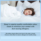 Luxurious Cotton King Size Fitted Sheet Thread Count