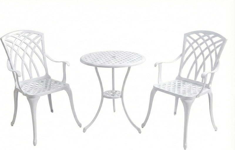 Luxurious Garden and Patio Table 2 Large Chairs