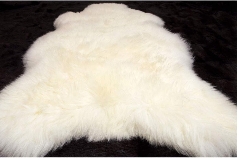 Luxurious Sheepskin Rug Creamy Opulent Fleece Medium