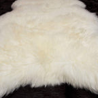 Luxurious Sheepskin Rug Creamy Opulent Fleece Medium