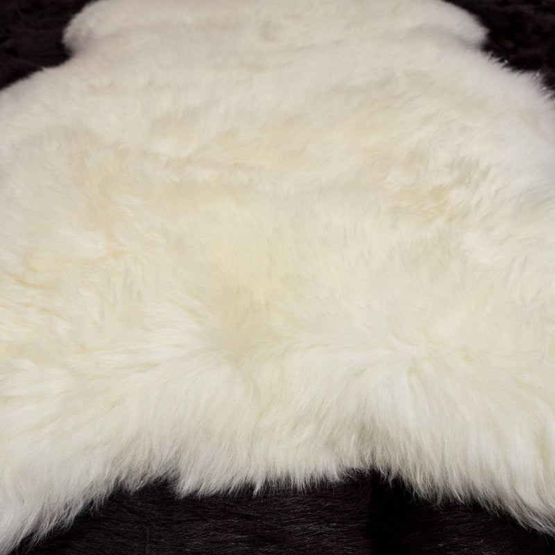 Luxurious Sheepskin Rug Creamy Opulent Fleece Medium