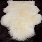 Luxurious Sheepskin Rug Creamy Opulent Fleece Medium