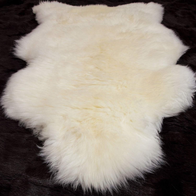 Luxurious Sheepskin Rug Creamy Opulent Fleece Medium
