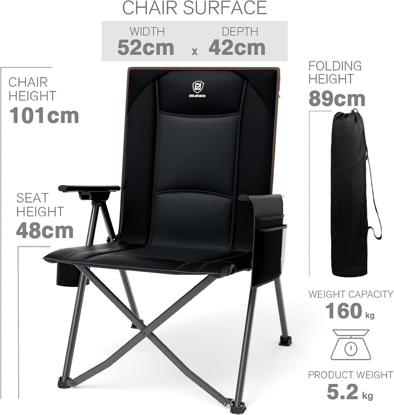 Luxury Camping Chair Folding for Adults