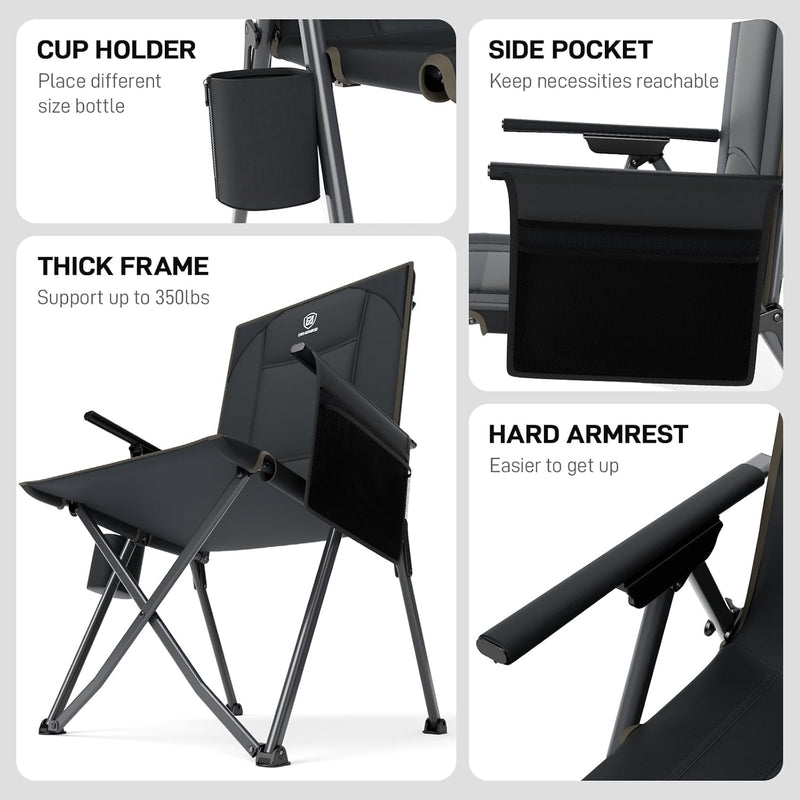 Luxury Camping Chair Folding for Adults