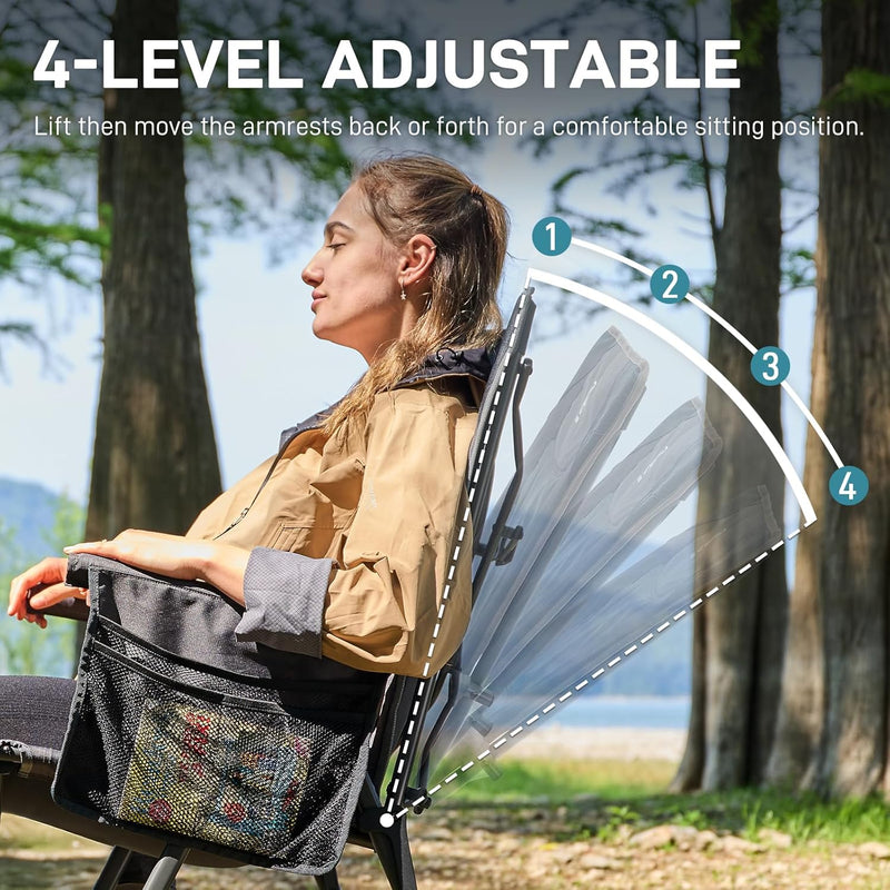 Luxury Camping Chair Folding for Adults
