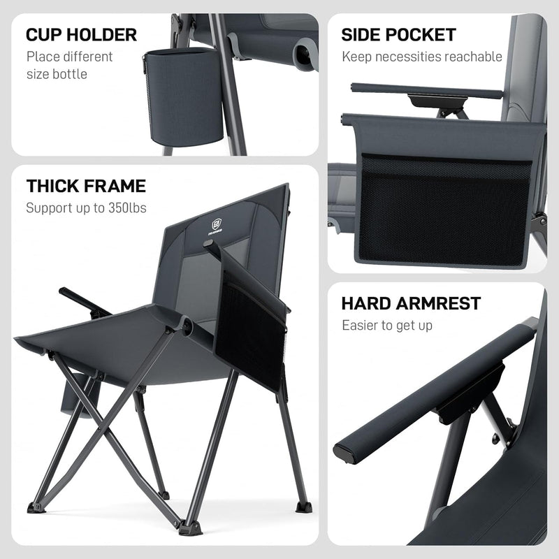 Luxury Camping Chair Folding for Adults