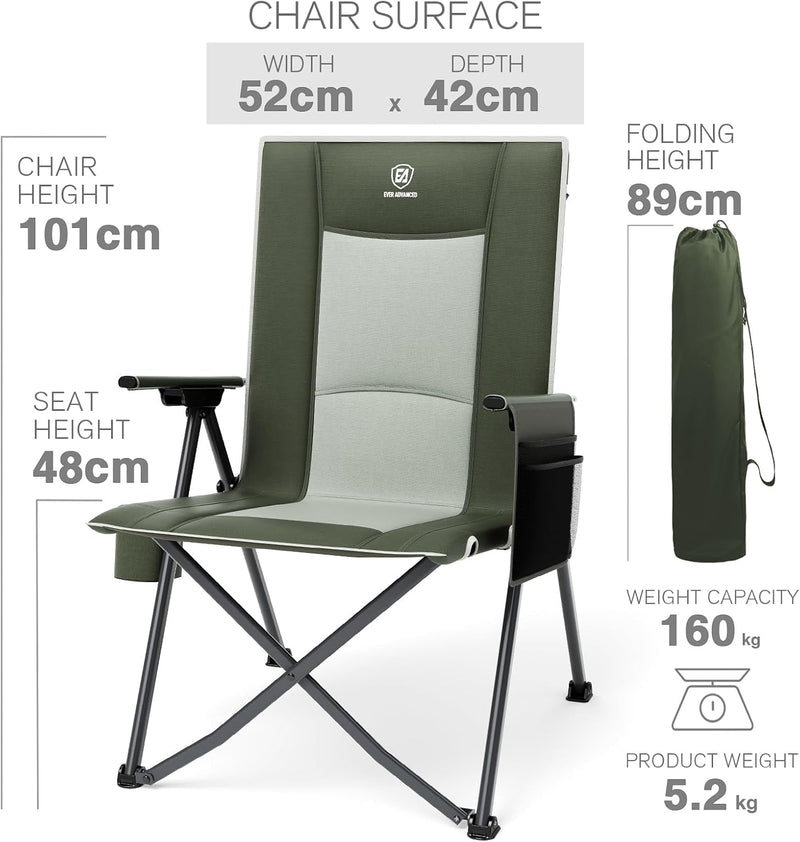 Luxury Camping Chair Folding for Adults