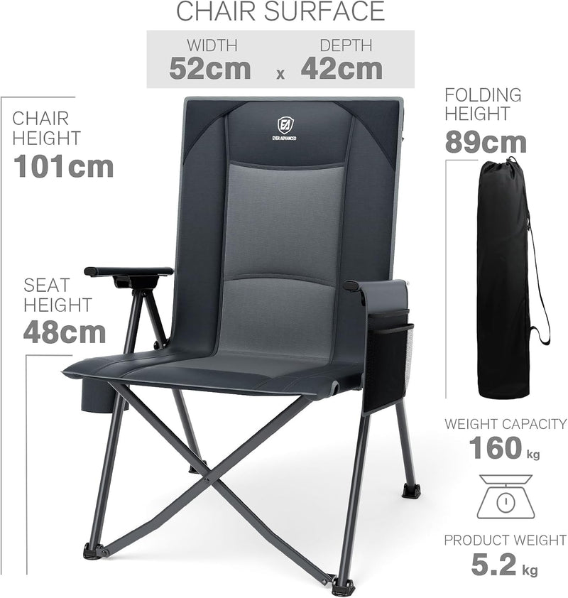 Luxury Camping Chair Folding for Adults