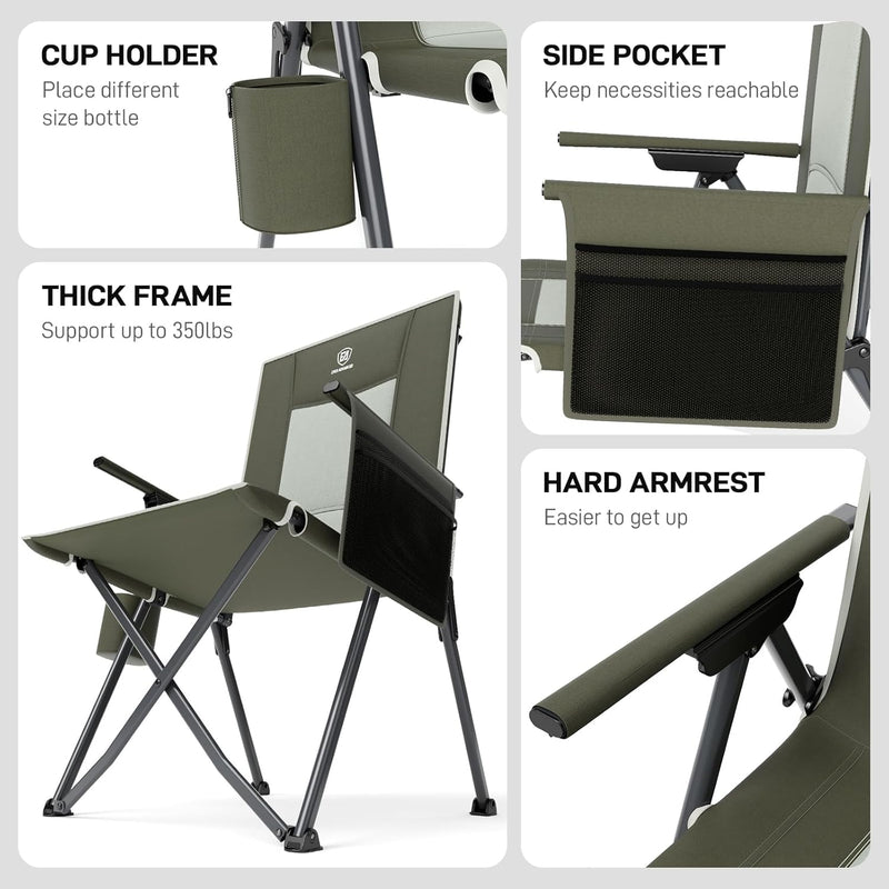 Luxury Camping Chair Folding for Adults