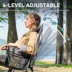 Luxury Camping Chair Folding for Adults (Set of 2)
