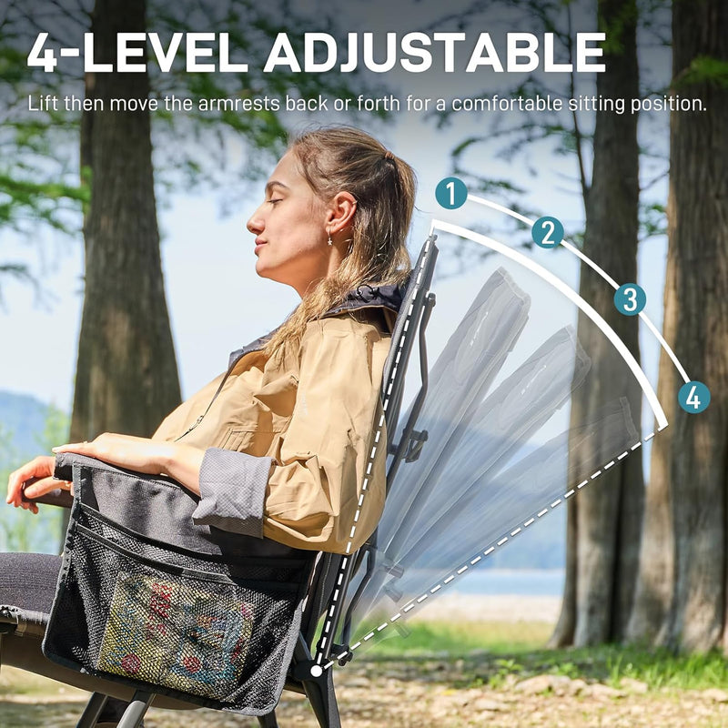 Luxury Camping Chair Folding for Adults