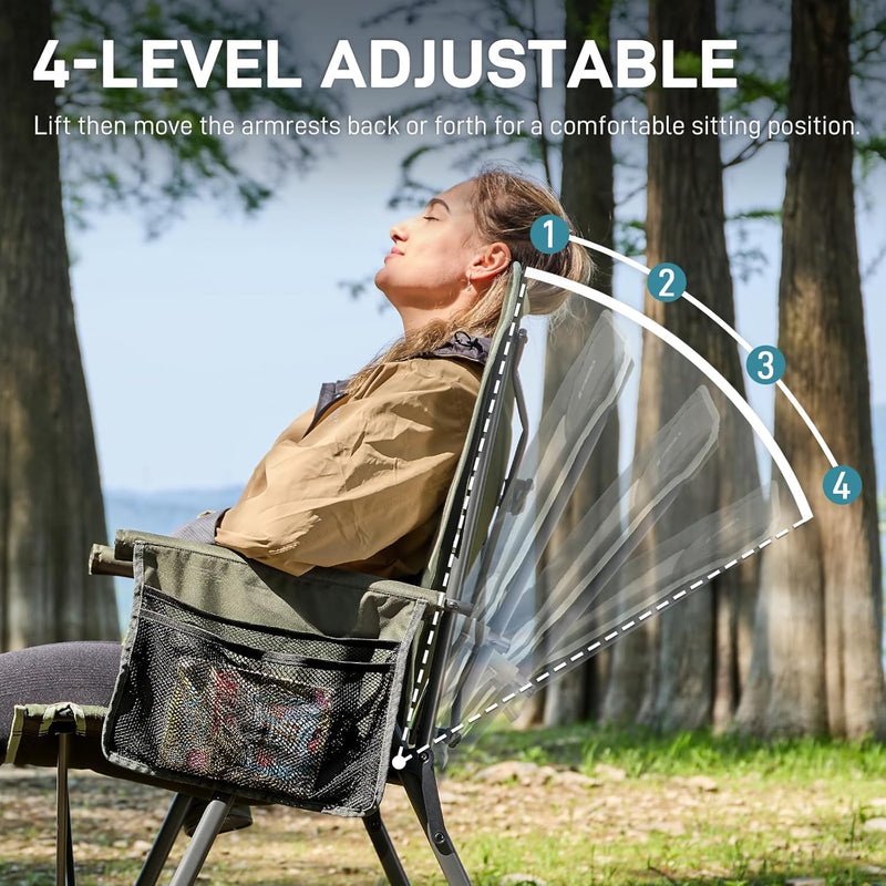 Luxury Camping Chair Folding for Adults