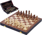 - Luxury Chess Set in Solid Wood Folding