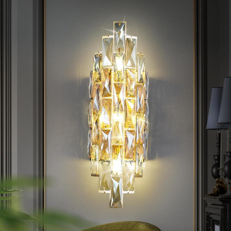 Luxury Crystal Wall Sconce Light Modern K9 Lighting