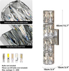 Luxury Crystal Wall Sconce Light Modern K9 Lighting