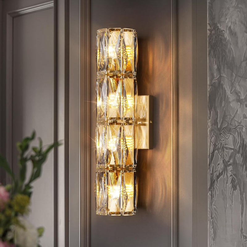 Luxury Crystal Wall Sconce Light Modern K9 Lighting