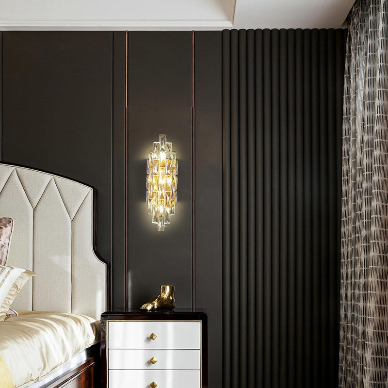 Luxury Crystal Wall Sconce Light Modern K9 Lighting