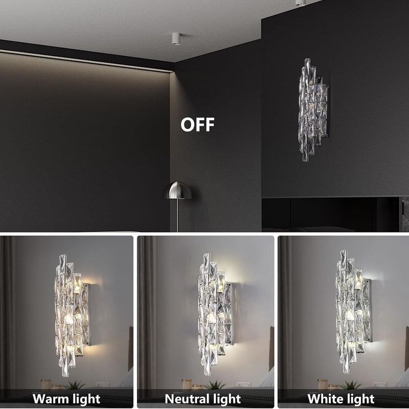 Luxury Crystal Wall Sconce Light Modern K9 Lighting